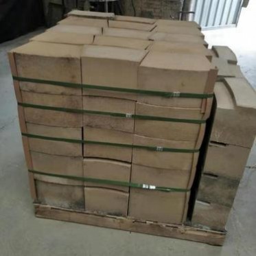 非金屬熔煉爐用抗沖擊磷酸鹽磚 熔化爐用扇形磷酸鹽磚 宏豐耐材