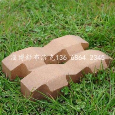 燒結植草磚 |廠家優質地面陶土磚 紅色透水磚草坪磚 植草磚 園林廣場磚_