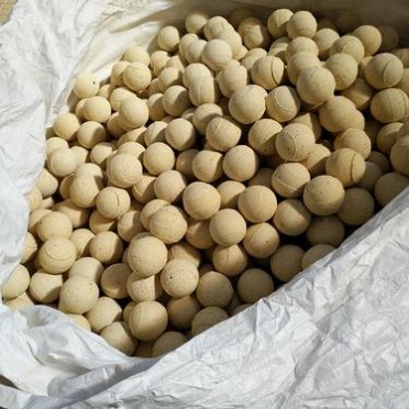 科瑞 高鋁蓄熱耐火球 鋁含量高 熔鋁加熱爐用填料球 高溫設備用高鋁蓄熱球  高強耐腐蝕 陶瓷高鋁球 耐火材料廠家