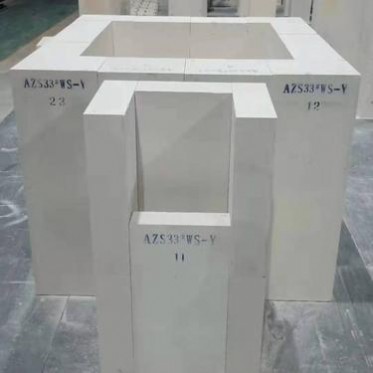 河南南陽AZS41電熔鋯剛玉磚AZS33WS鋯剛玉 馬蹄焰窯爐鋯剛玉磚歡迎咨詢