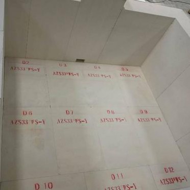 AZS41電熔鋯剛玉磚AZS33WS鋯剛玉 玻璃窯爐料道磚歡迎咨詢