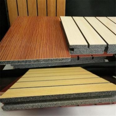 思方 **槽木吸音板 多層實木吸音板 樹脂冰火板