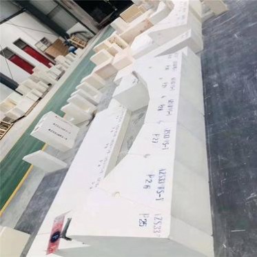 供應無縮孔電熔鋯剛玉磚AZS36WS鋯剛玉玻璃窯爐搗打料價格優惠