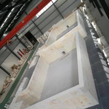 供應玻璃窯爐電熔轉AZS電熔剛玉磚玻璃窯爐上升道磚價格優惠