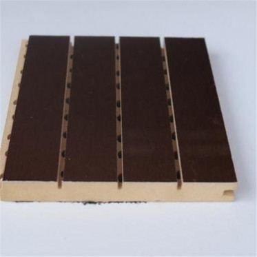 思方 B級阻燃吸音板 防火槽木吸音板 穿孔板吸音墻