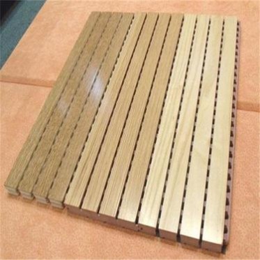 思方 木質防火吸音板 阻燃吸音板 蛭石槽木吸音板