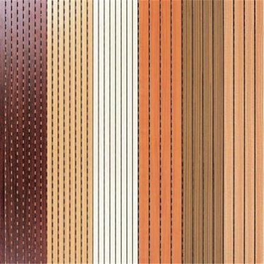 思方 B級阻燃吸音板 槽木吸音裝飾板 冰火板吸音穿孔板