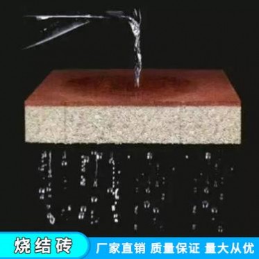 陶土廣場磚 燒結磚透水磚