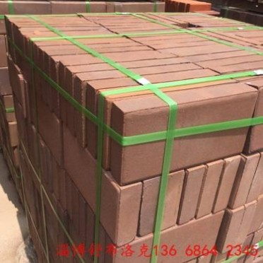 景觀鋪路磚,路面燒結磚防滑家用小區別墅多孔砌墻磚防腐蝕清陶土燒結磚 青灰燒結磚、清水磚 多孔燒結磚