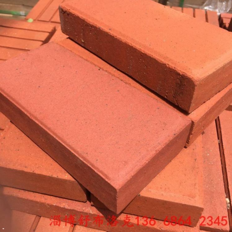 景觀鋪路磚,真空擠出實心毛面燒結磚實心景觀磚