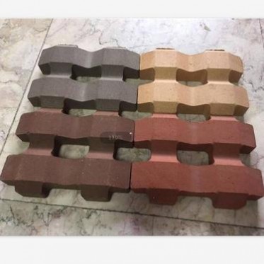 紅色植草磚,供應紅色植草磚規格250*190嵌草磚園林景觀磚