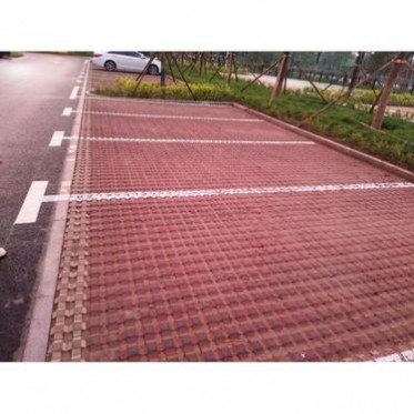 紅色植草磚/廠家 陶土燒結磚 植草磚 草坪磚 園林廣場磚 井字型停車場 別墅園林廣場磚 高溫燒結 顏色定制